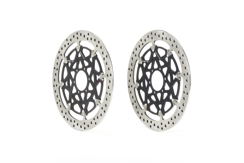 BMW S1000R Brake Rotors (1) - Brembo OE Powersports - Slotted T-Drive - `14-`17